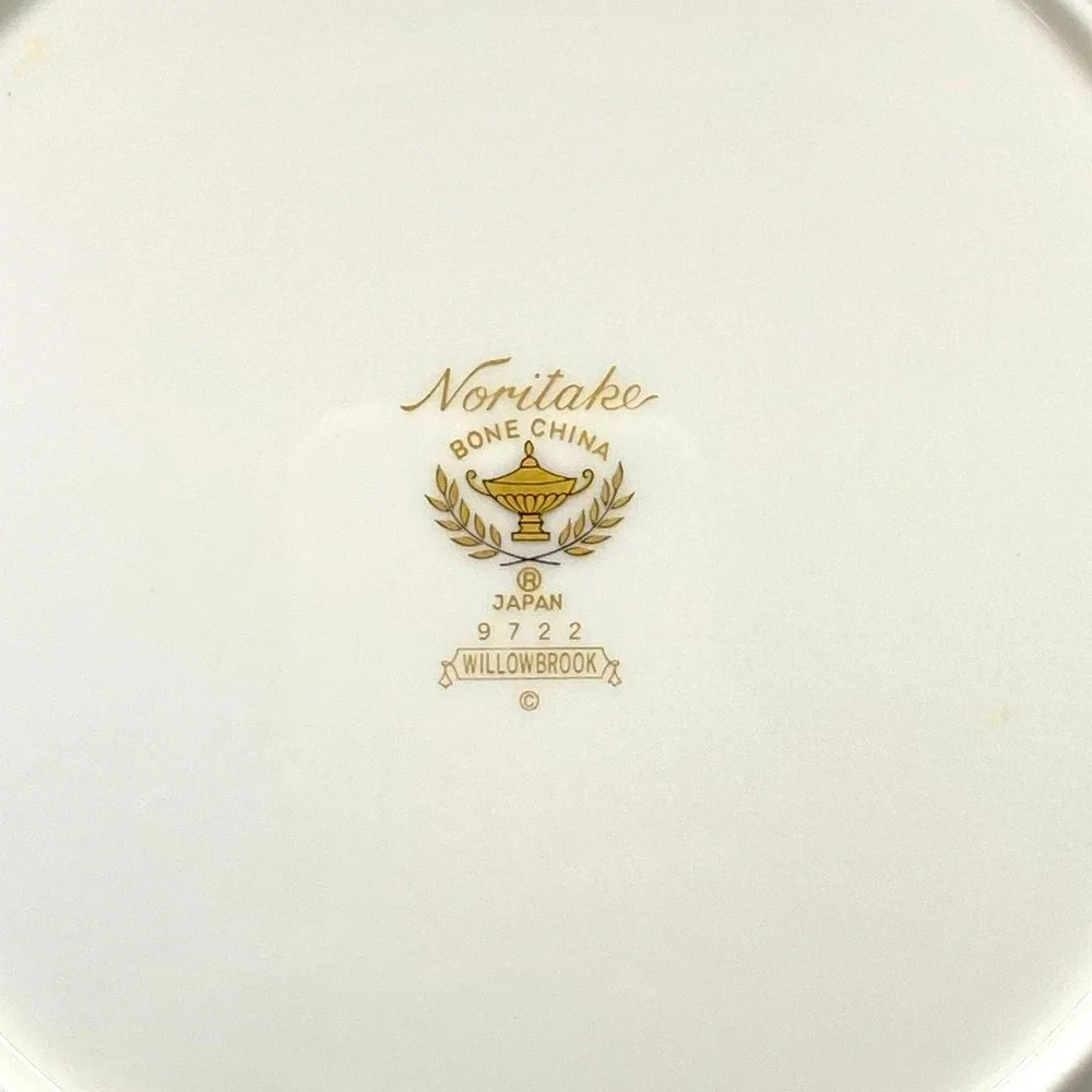 Noritake Willowbrook Floral Salad Plate Vintage